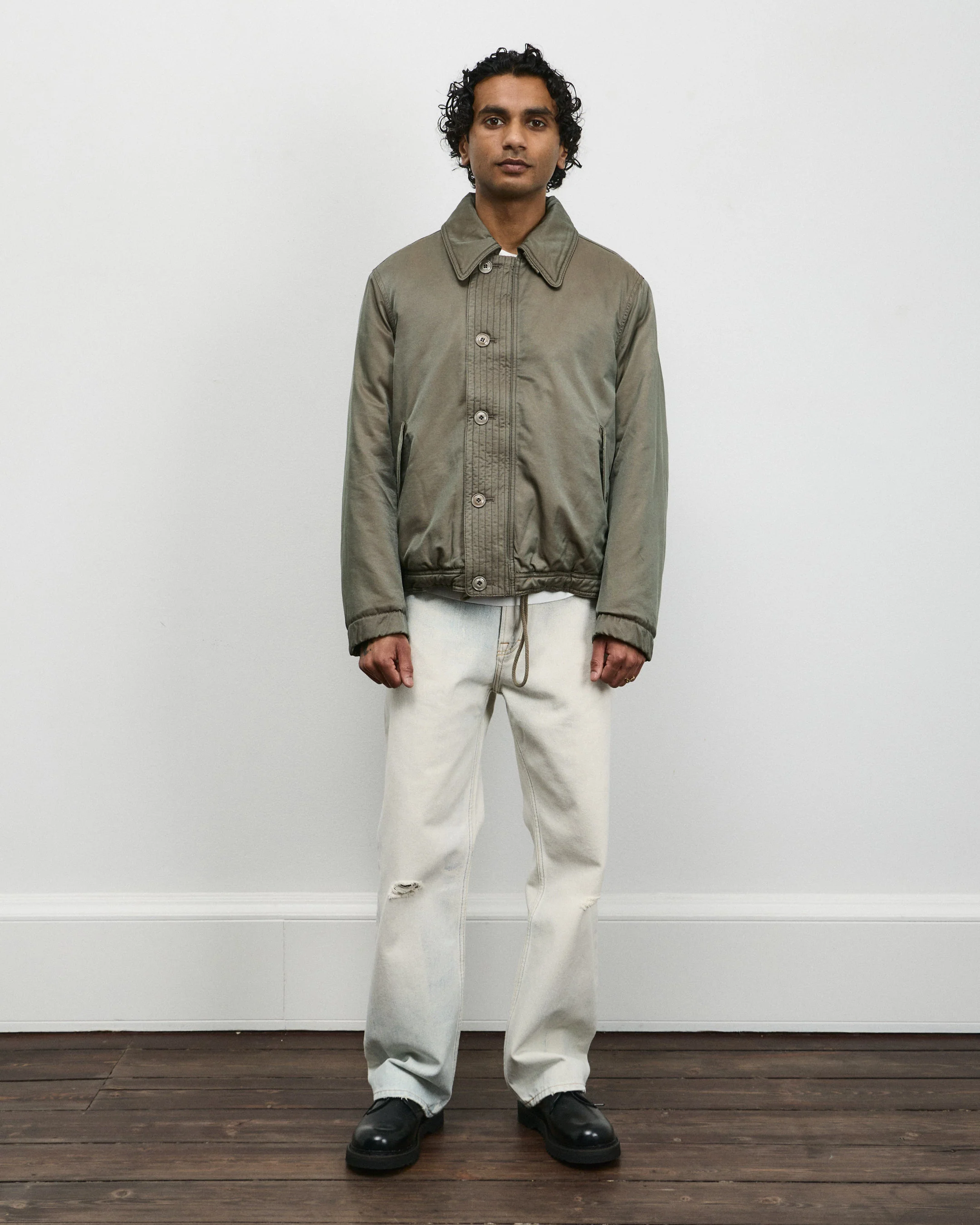 Auto Jacket - Taupe Smoke Twinshade Twill - Image 2