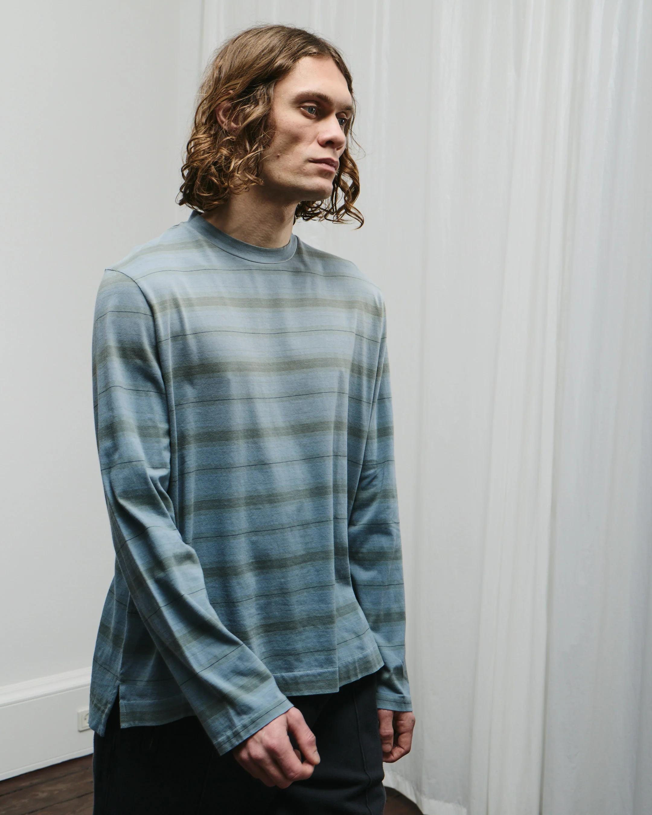 Box Longsleeve - Spray Fade Ghost Stripe - Image 3