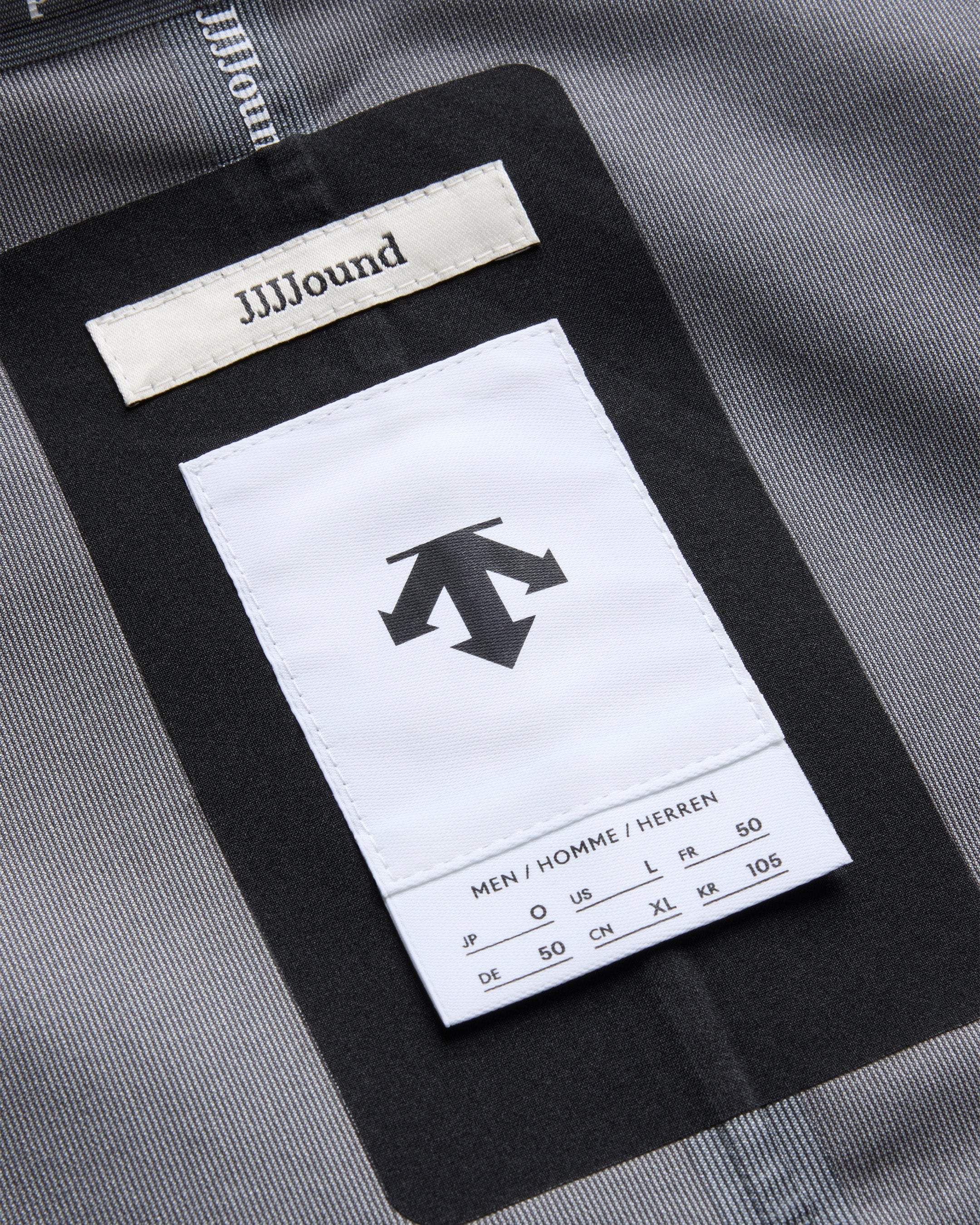 Descente Allterrain x JJJJound Hardshell Jacket - Charcoal/Taupe - Image 9