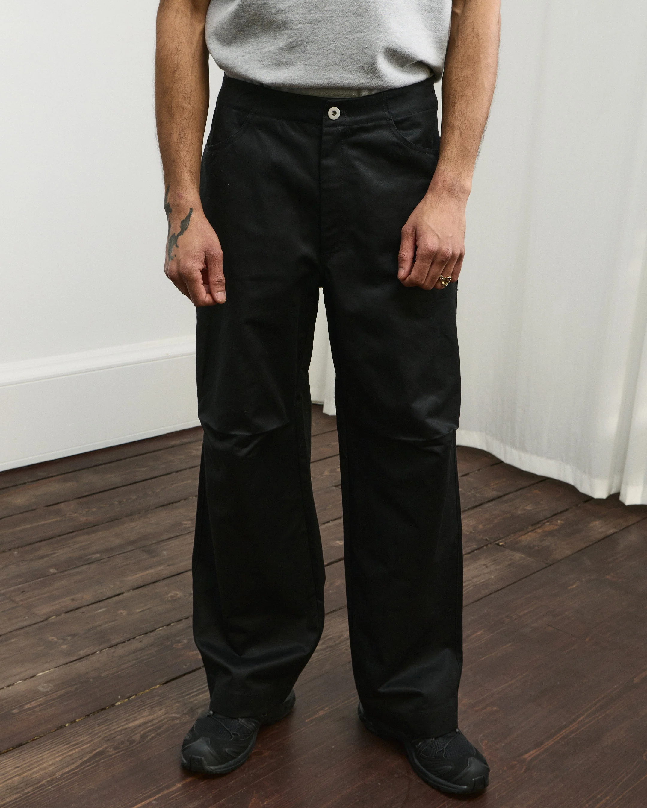 Loop Claw Trouser - Black - Image 5