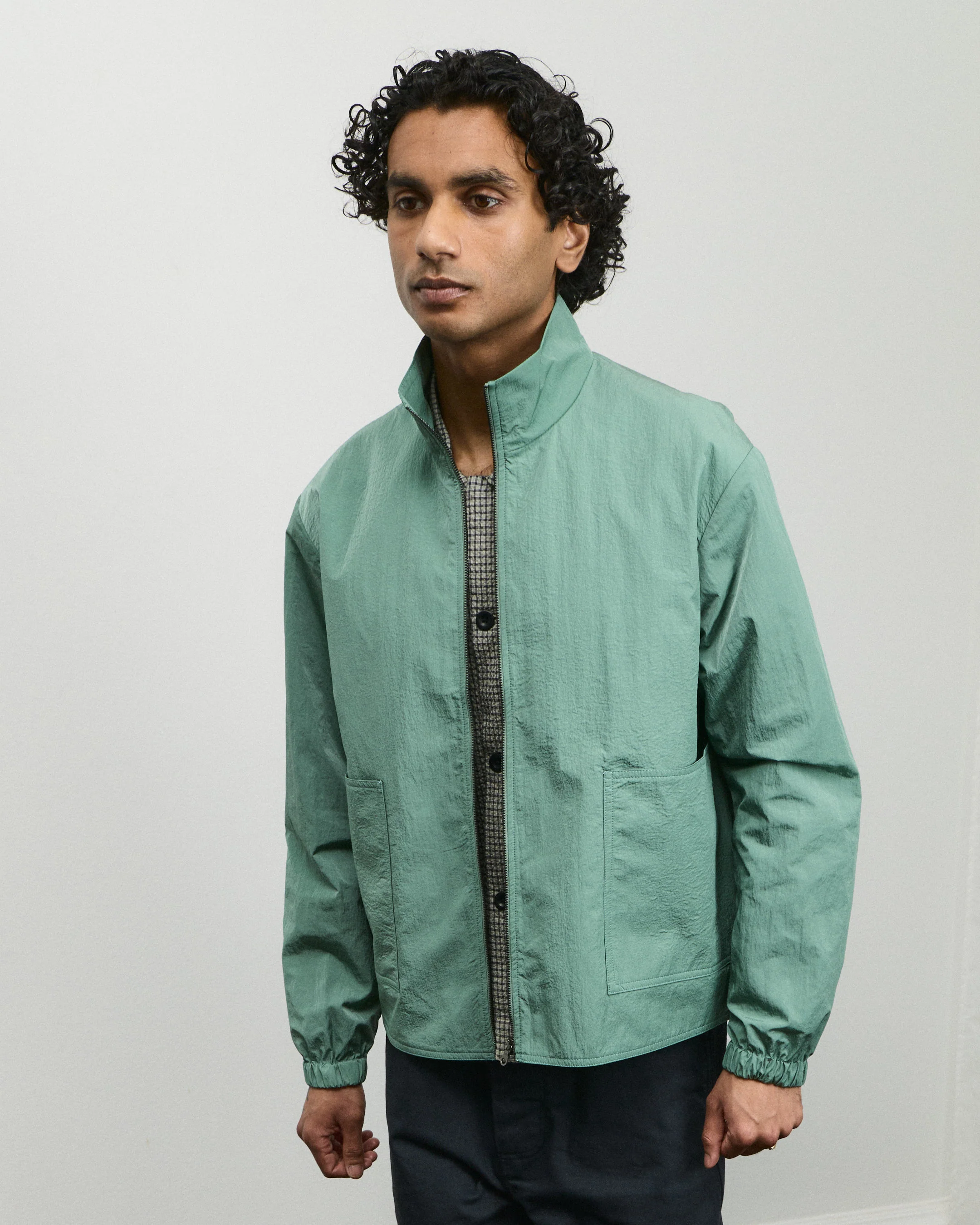 Nylon Training Zip Jacket - Image 3