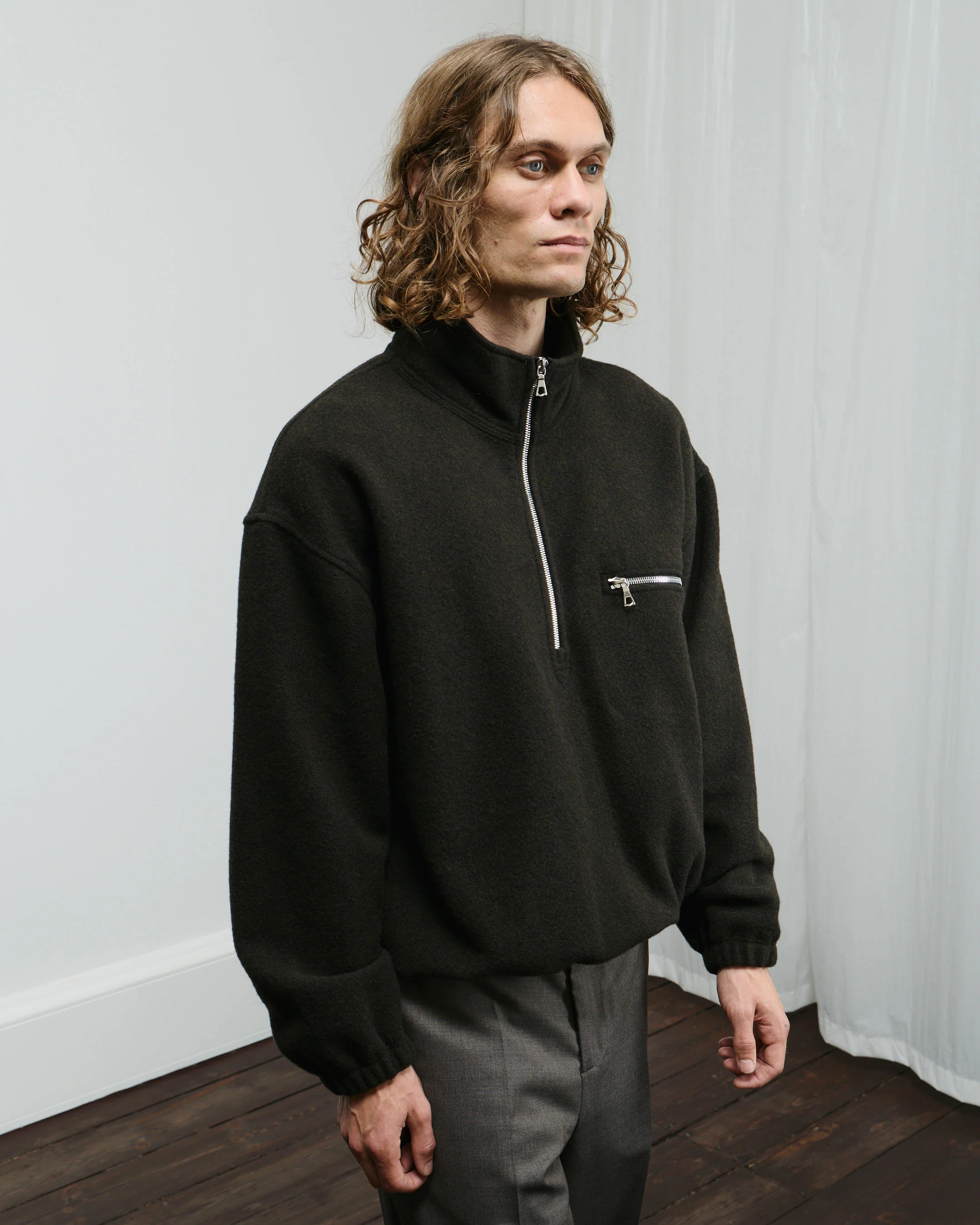 Polar Fleece - Tourbe Fleece - Image 2