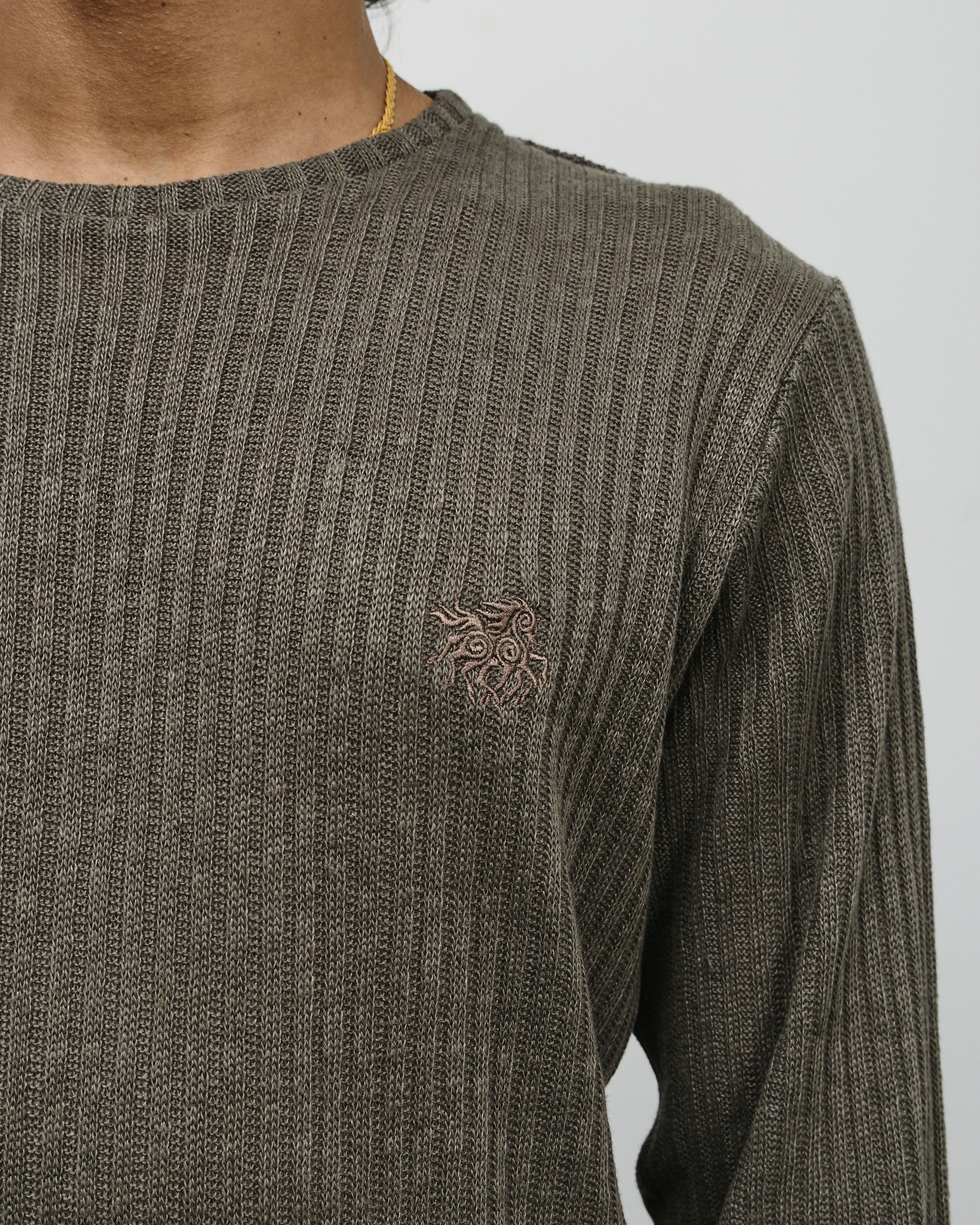 Rift Rib Linen LS T-shirt - Image 5