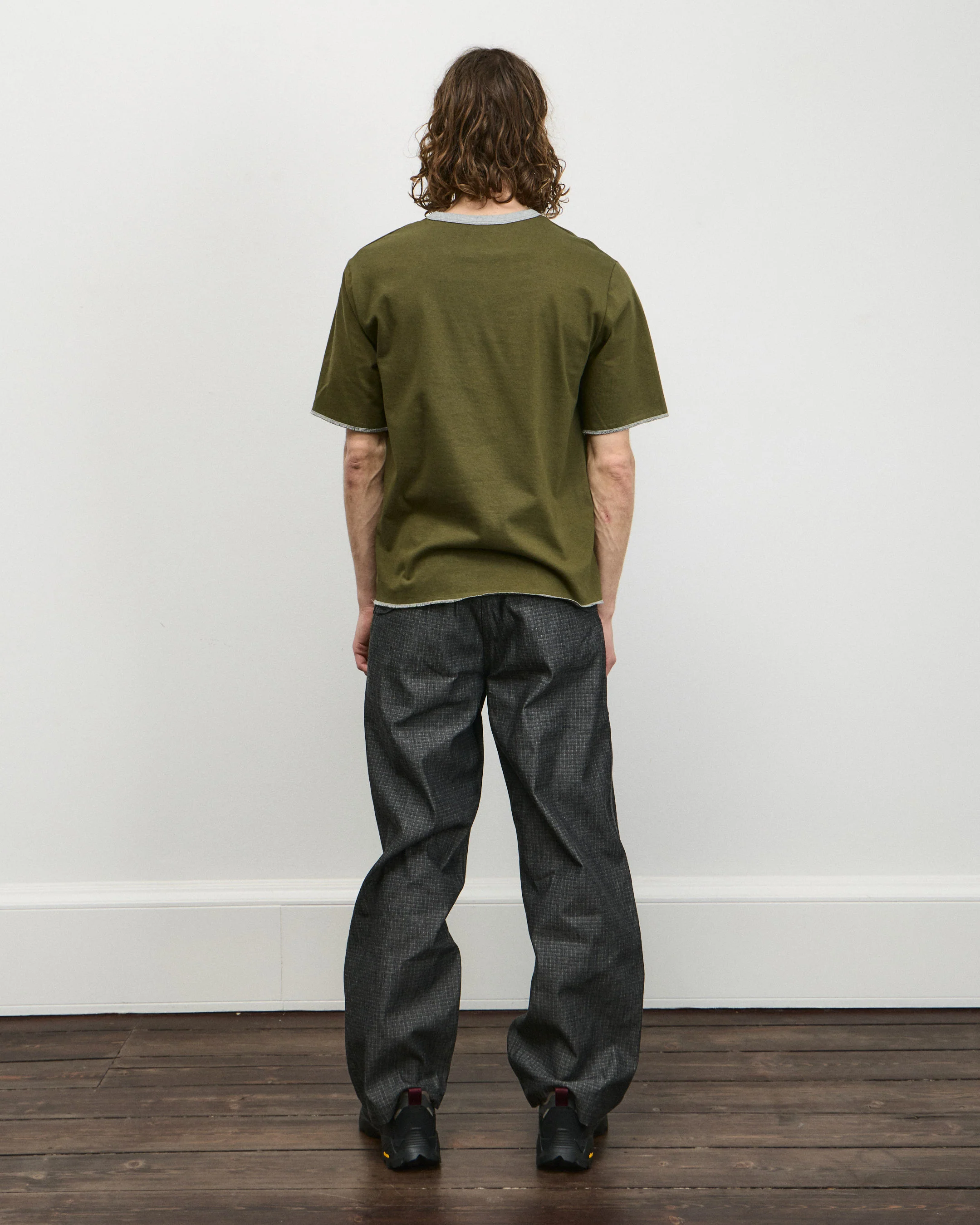 Top Heavy T-shirt - Olive - Image 4