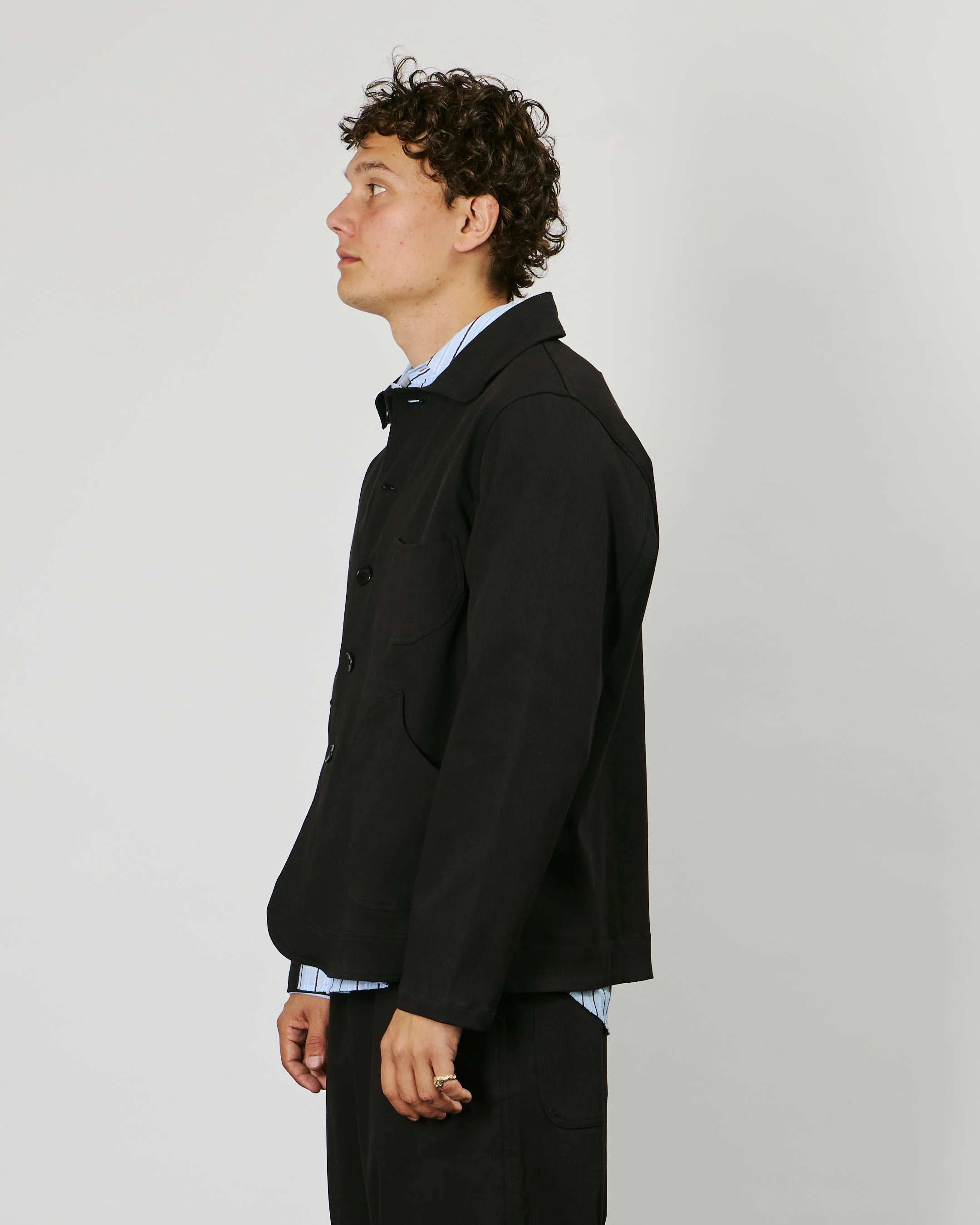 Painter Jacket - Black - Image 4