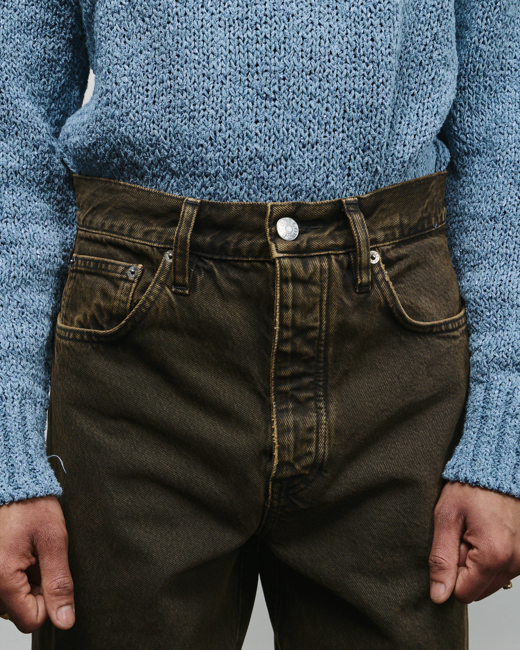Wide Twist - Overdyed Black Khaki - Image 4